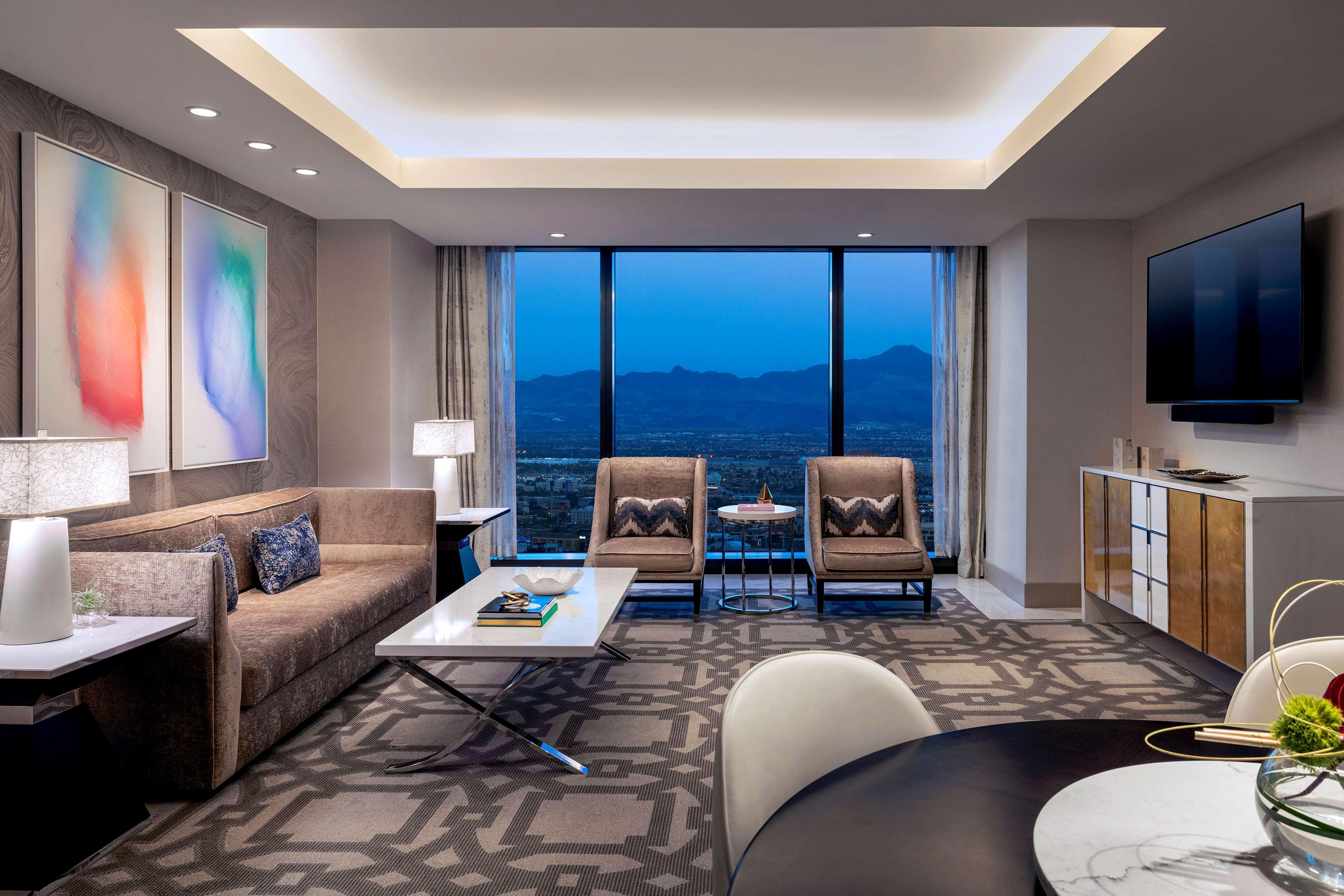 Crockfords Las Vegas, Lxr Hotels & Resorts At Resorts World Dış mekan fotoğraf