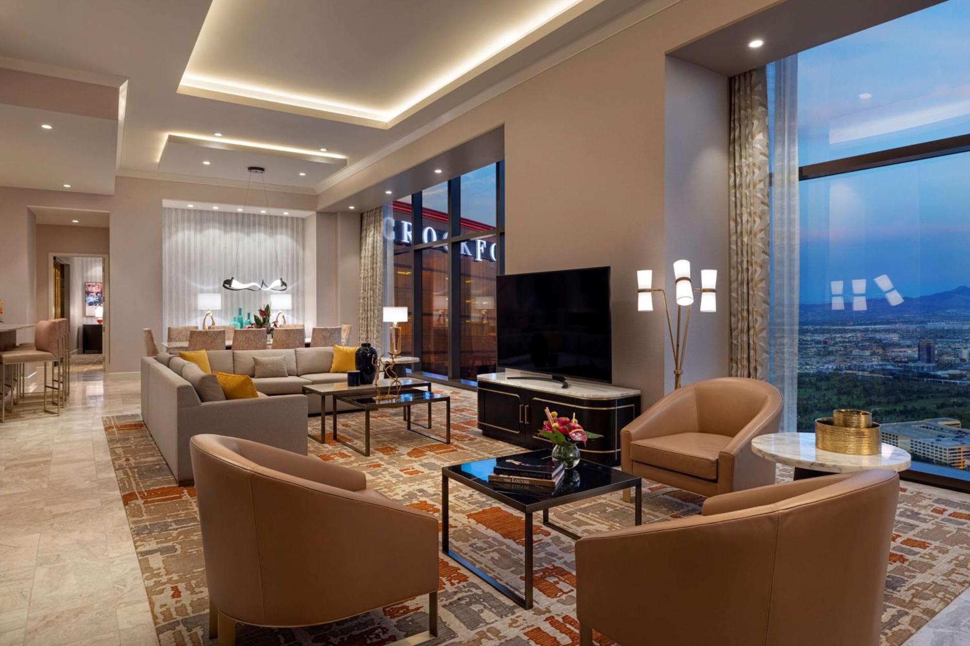 Crockfords Las Vegas, Lxr Hotels & Resorts At Resorts World Dış mekan fotoğraf